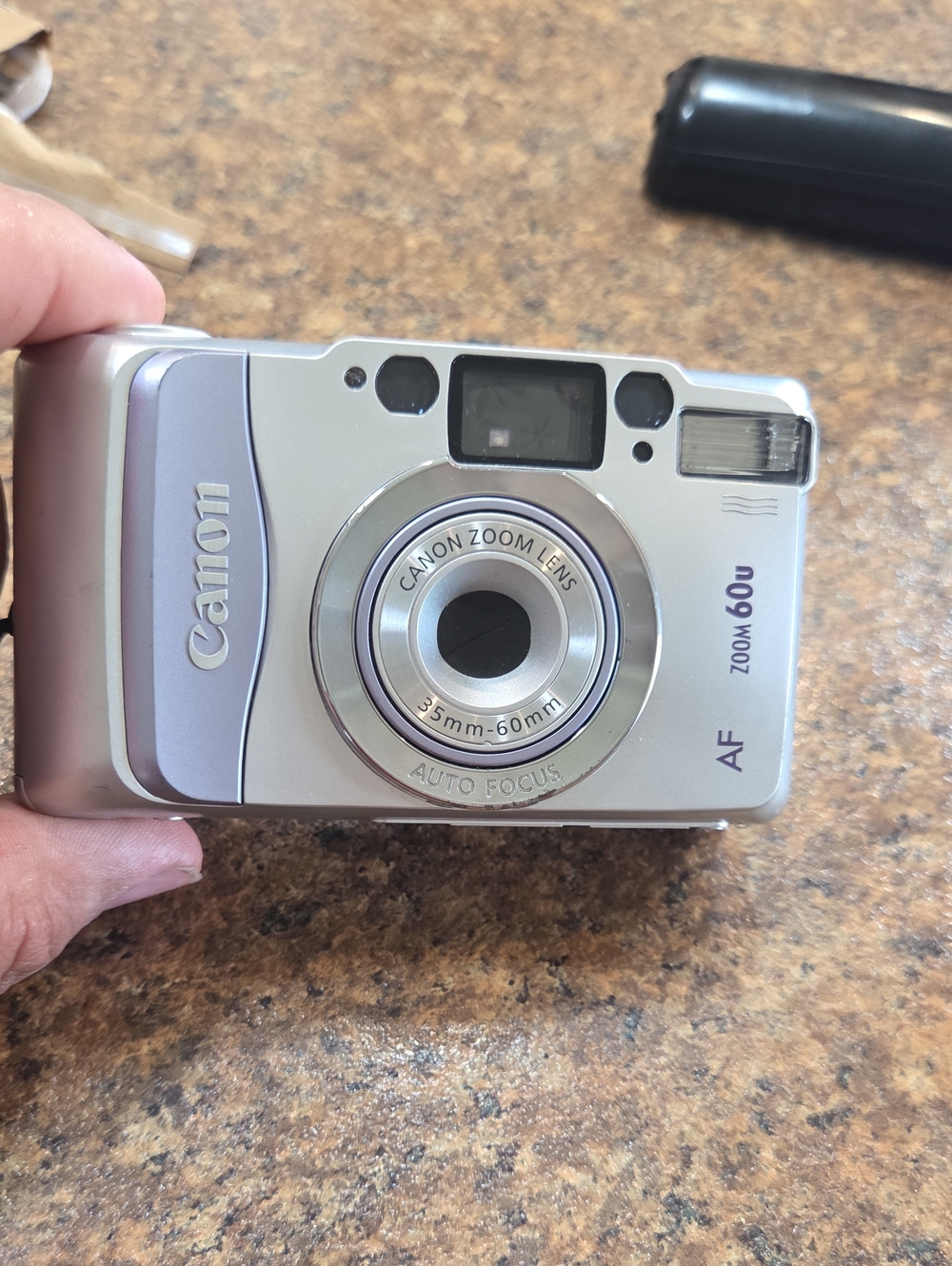 Canon AF 60U, 35mm To 60mm ZOOM  Compact Film Camera